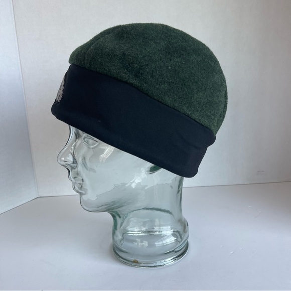 Vintage 90s Granite Gear Fleece Hat Rare Korea Made Spell Out Logo Unisex Medium - Picture 2 of 8